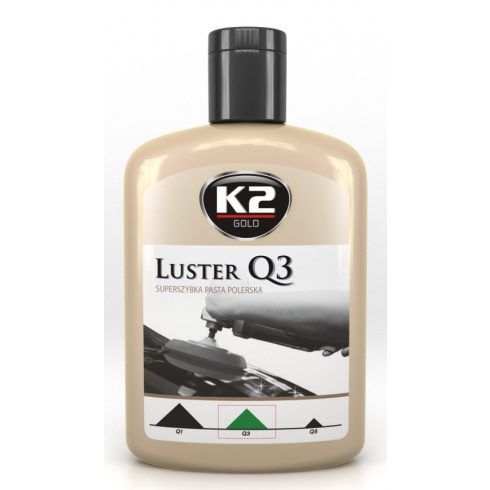 K2 PRO LUSTER Q3 zöld polírozó paszta 250ml L3200N