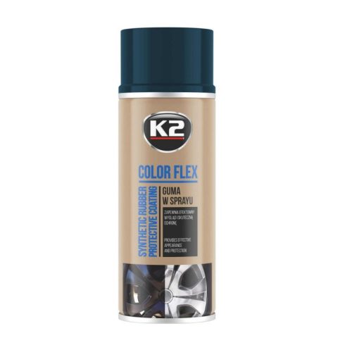 K2 COLOR FLEX CARBON gumi spray (szén-fekete) 400ml L343CR