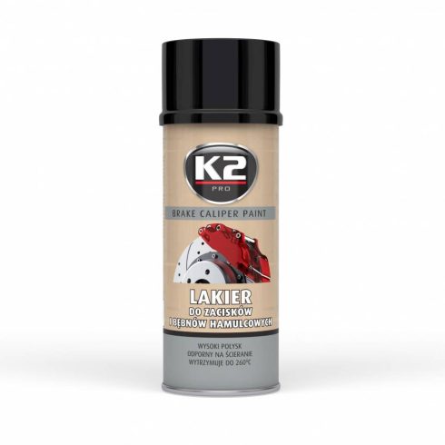 K2 BRAKE CALIPER paint L346CA 400ml fekete féknyereg festék