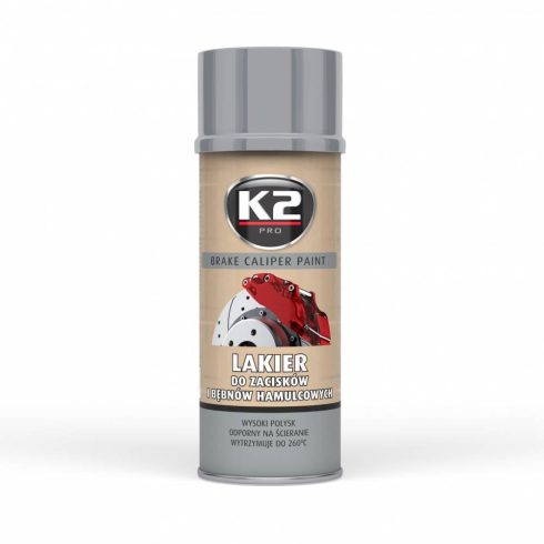 K2 BRAKE CALIPER paint L346SR 400ml ezüst féknyereg festék