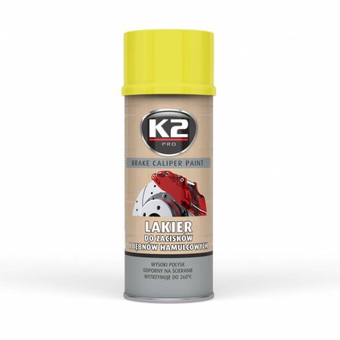 K2 BRAKE CALIPER paint L346ZO 400ml sárga féknyereg festék