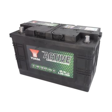   YUASA 12V 100Ah/720A Active Leisure & Marine meghajtó akkumulátor Bal+ L35-100