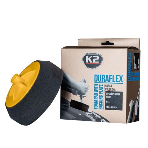 K2 DURAFLEX FINISHING FOAM PAD BLACK M-14 polírozó szivacs L644