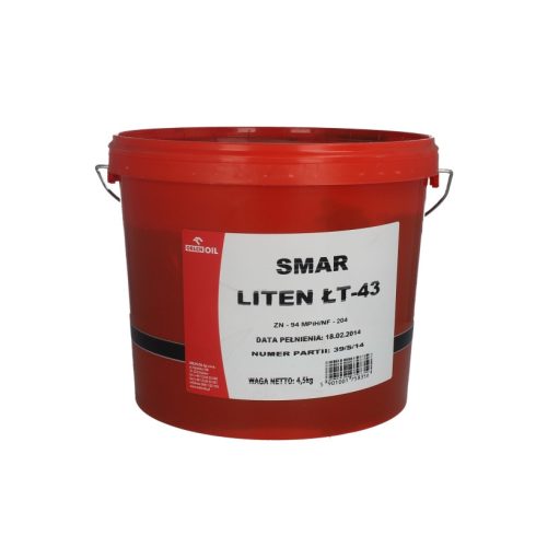 Orlen Greasen Liten LT-43 4,5 kg lítium csapágy kenőzsír