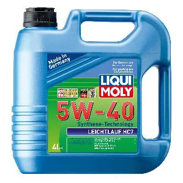   Liqui Moly Leichtlauf HC7 LM1382+1346 5W-40 motorolaj 4L+1L 5L