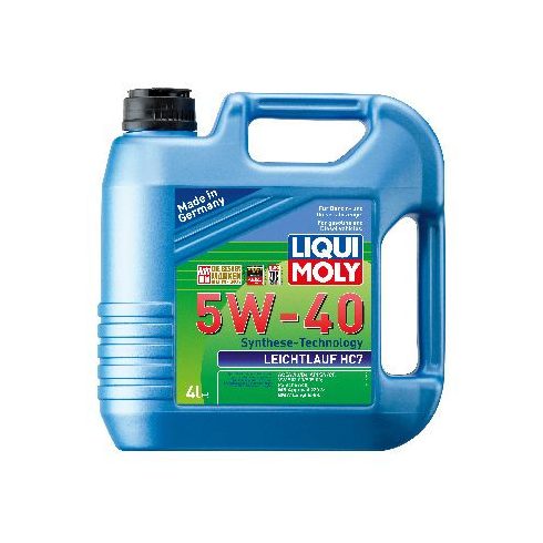 Liqui Moly Leichtlauf HC7 LM1382+1346 5W-40 motorolaj 4L+1L 5L