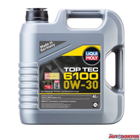 Liqui Moly Top Tec 6100 0W-30 4L motorolaj LM20778