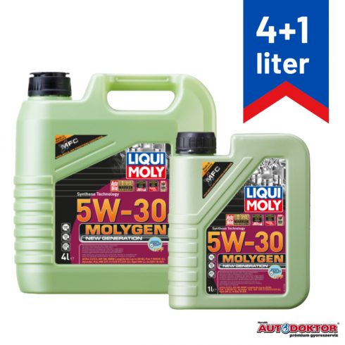 Liqui Moly Molygen New Generation 5W-30 spec. 5L motorolaj LM21225+21224