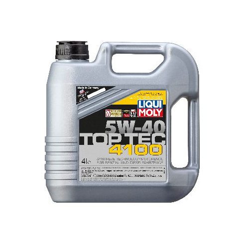 Liqui Moly Top Tec 4100 LM2195+9510 5W-40 motorolaj 5L