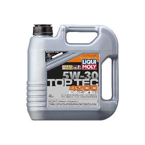 Liqui Moly Top Tec 4200 LM3715+8972 5W-30 C3 5L motorolaj 