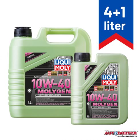 Liqui Moly Molygen New Generation 10W-40 spec. motorolaj 5L LM8538+LM9955