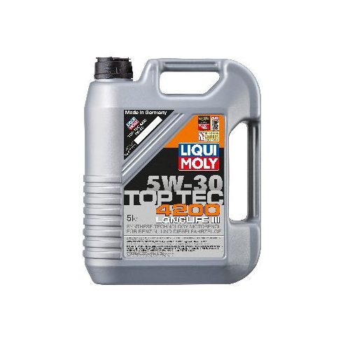 Liqui Moly Top Tec 4200 LM8973+8972 5W-30 C3 6L motorolaj