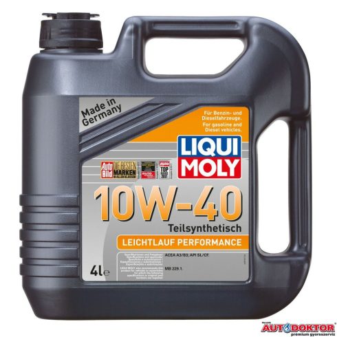 Liqui Moly Leichtlauf Performance 10W-40 1L motorolaj LM8998