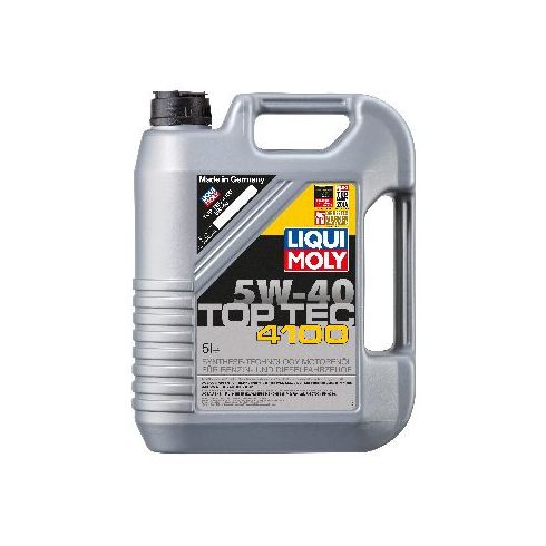 Liqui Moly Top Tec 4100 LM9511+9510 5W-40 motorolaj 6L