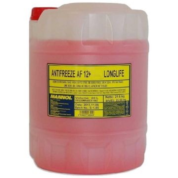   Mannol fagyálló hűtőfolyadék Longlife Antifreeze AF12+ Piros 10L 