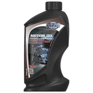   MPM Motor Oil 5W-40 Premium Synthetic Heavy Duty Diesel 1L motorolaj