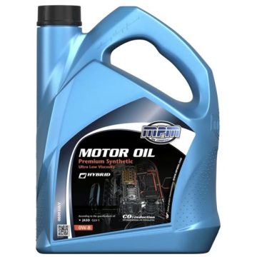   MPM Motor Oil 0W-8 Premium Synthetic Ulitera Low Viscosity 5L motorolaj