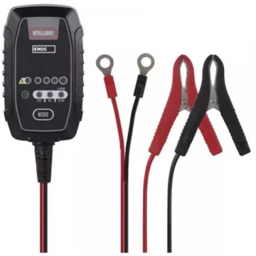 EMOS akkumulátor töltő 6V/12V 0,8A N1015