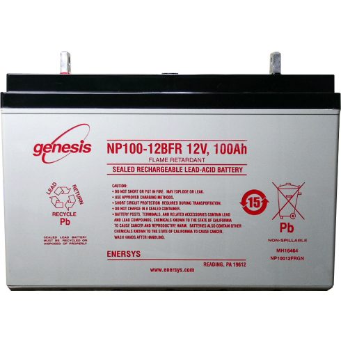 Genesis - 12V 100Ah - zárt savas akkumulátor NP100-12