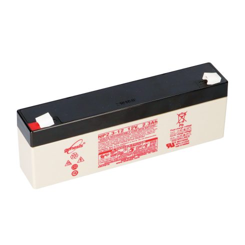 Genesis - 12V 2,3Ah - zárt savas akkumulátor NP2.3-12