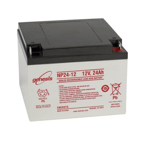 Genesis - 12V 24Ah - zárt savas akkumulátor NP24-12