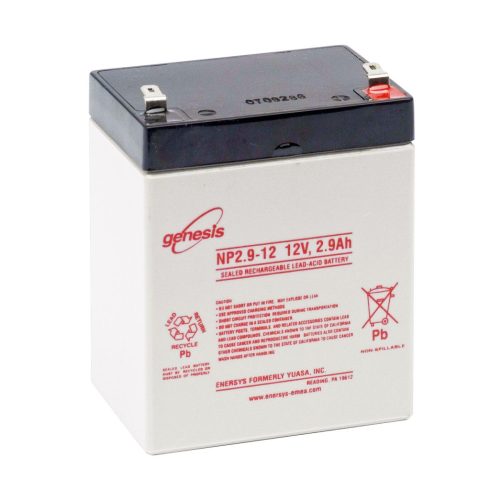 Genesis - 12V 2,9Ah - zárt savas akkumulátor NP2.9-12