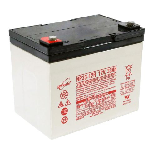 Genesis - 12V 33Ah - zárt savas akkumulátor NP33-12