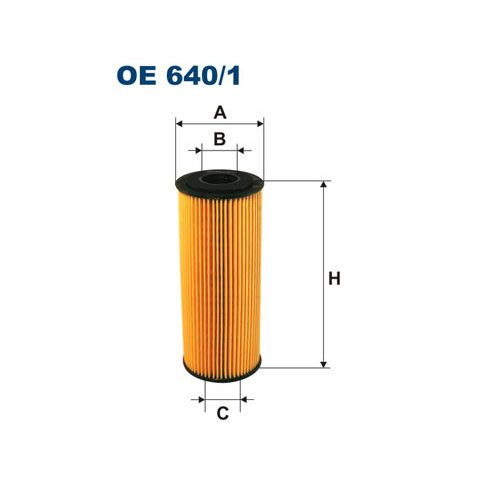 Filtron Olajszűrő 1.9TDI Audi A3, Skoda Octavia 1.9SDI, TDI, Volkswagen Golf IV 1.9SDI, TDI OE 640/1
