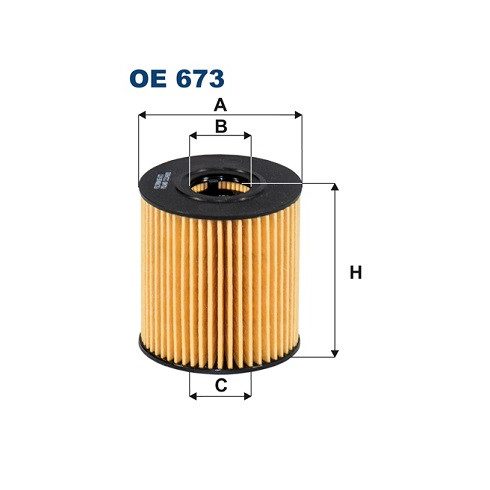 Filtron Olajszűrő PEUGEOT / CITROEN / FORD mot.ET3J4 1.4 16V, 2.0 HDI mot.DW10BTE 03/04- OE 673