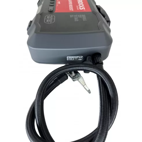 Rooks Super Boost indítórásegítő-kompresszorral, 12V-1000A/2000A - 10 bar - 55.5 Wh OK-03.0019