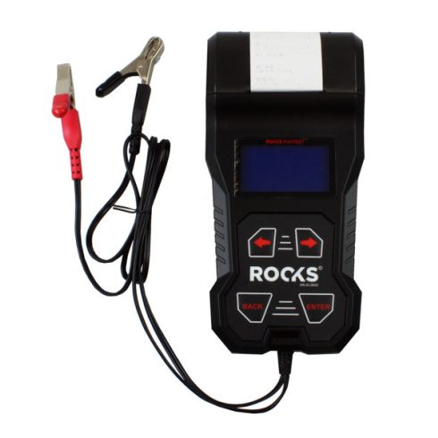 Rooks akkumlátor teszter + nyomtató 6V-12V-24V OK-03.0025