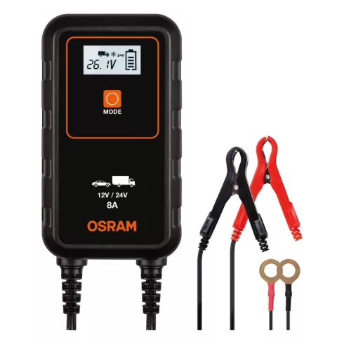 Osram EBCS908 akkumulátor-töltő 12V/24V 8A OEBCS908