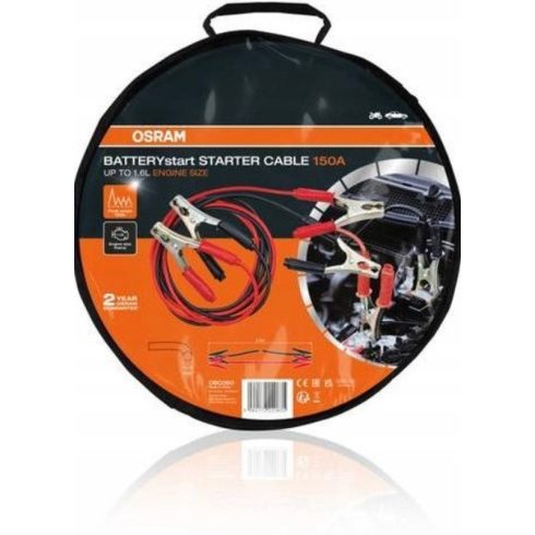 Osram 150A 2,5 m hosszú indító-kábel OSC060