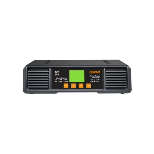Osram SCP10024 akkumulátor-töltő és tesztelő 12V/24V 100A OSCP10024