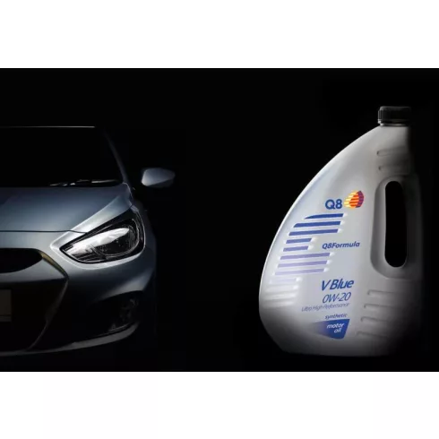 Q8 FORMULA V BLUE 0W-20 4L motorolaj