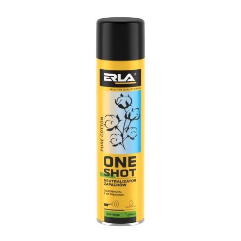 K2 ERLA ONE SHOT szagsemlegesítő (tiszta pamut illatú) spray 600ml R421