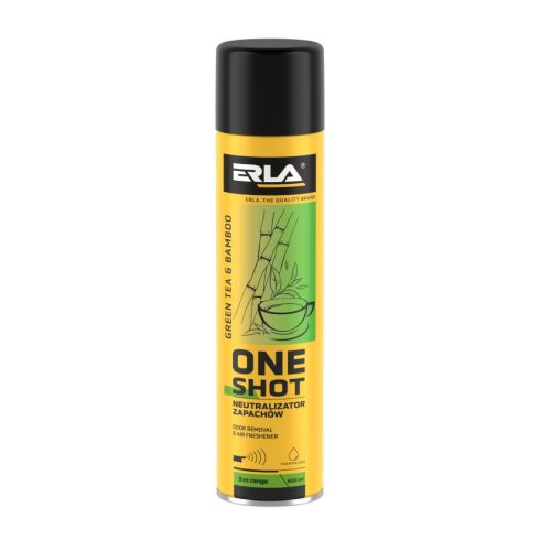 K2 ERLA ONE SHOT green tea & bamboo szagsemlegesítő és légfrissítő 600ml spray R423