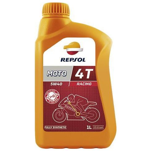 Repsol MOTO RACING 4T 5W40 1L motorkerékpár motorolaj