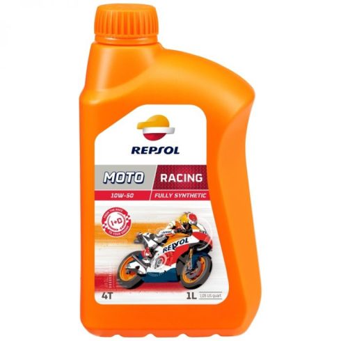 Repsol MOTO RACING 4T 10W50 1L motorkerékpár motorolaj