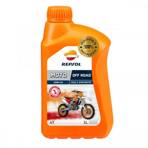 Repsol MOTO OFF ROAD 4T 10W40 1L motorkerékpár motorolaj