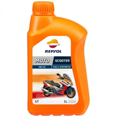 Repsol MOTO SCOOTER 4T 5W40 1L motorkerékpár motorolaj