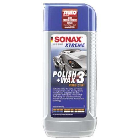 Sonax Xtreme Polish + Wax Phase 3 polírozó és viasz 250ml 202100