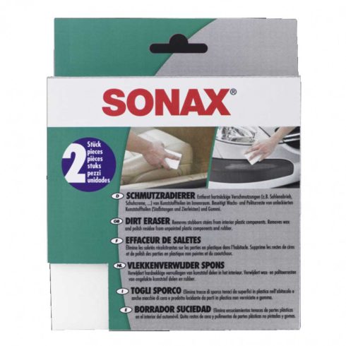 Sonax Dirt Eraser, Schmutzradierer, tisztító radír, koszradír 2db 416000