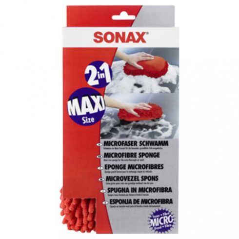 Sonax Microfaser Schwamm, autóápoló szivacs, 2in1, 1 db 428100