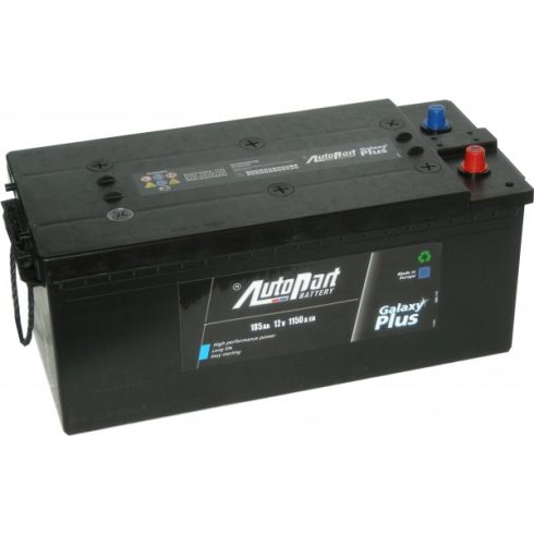 AutoPart GALAXY PLUS HD Flat 12 V 185Ah 1150A Bal+ teherautó akkumulátor SP03185F