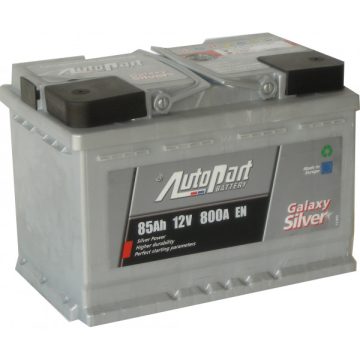   AutoPart Galaxy Silver SP10085L3 12V 85Ah 800A Jobb+ autó akkumulátor