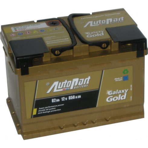 AutoPart Galaxy Gold SP20082 12V 82Ah 850A Jobb+ autó akkumulátor