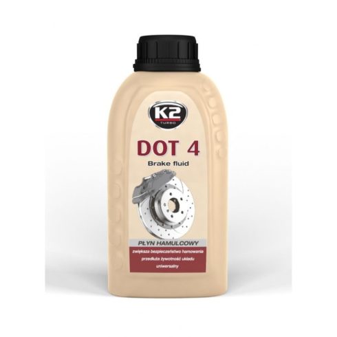 K2 DOT4 fékfolyadék 250ml T124