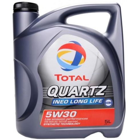 Total 5W30 Quartz Ineo Long Life 5L motorolaj