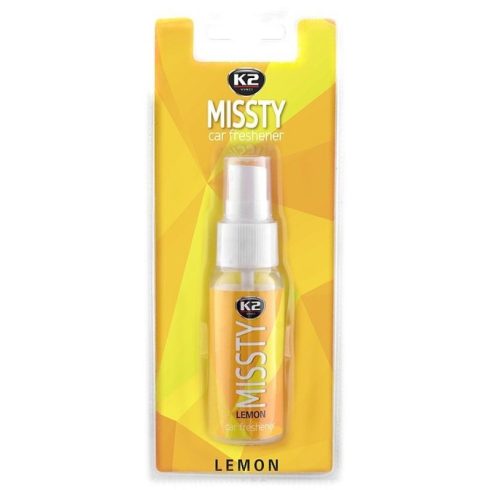 K2 MISSTY LEMON légfrissítő kényelmes porlasztóval 30ml V225